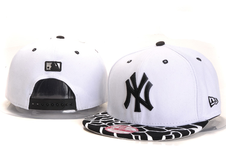 MLB New York Yankees NE Snapback Hat #115
